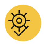 Air conditioning maintenance service icon